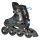 Nils Extreme Łyżworolki Łyżwy 2w1 NH11912 rozm. S 31-34 Czarno-niebieskie - 1121274 - zdjęcie 2